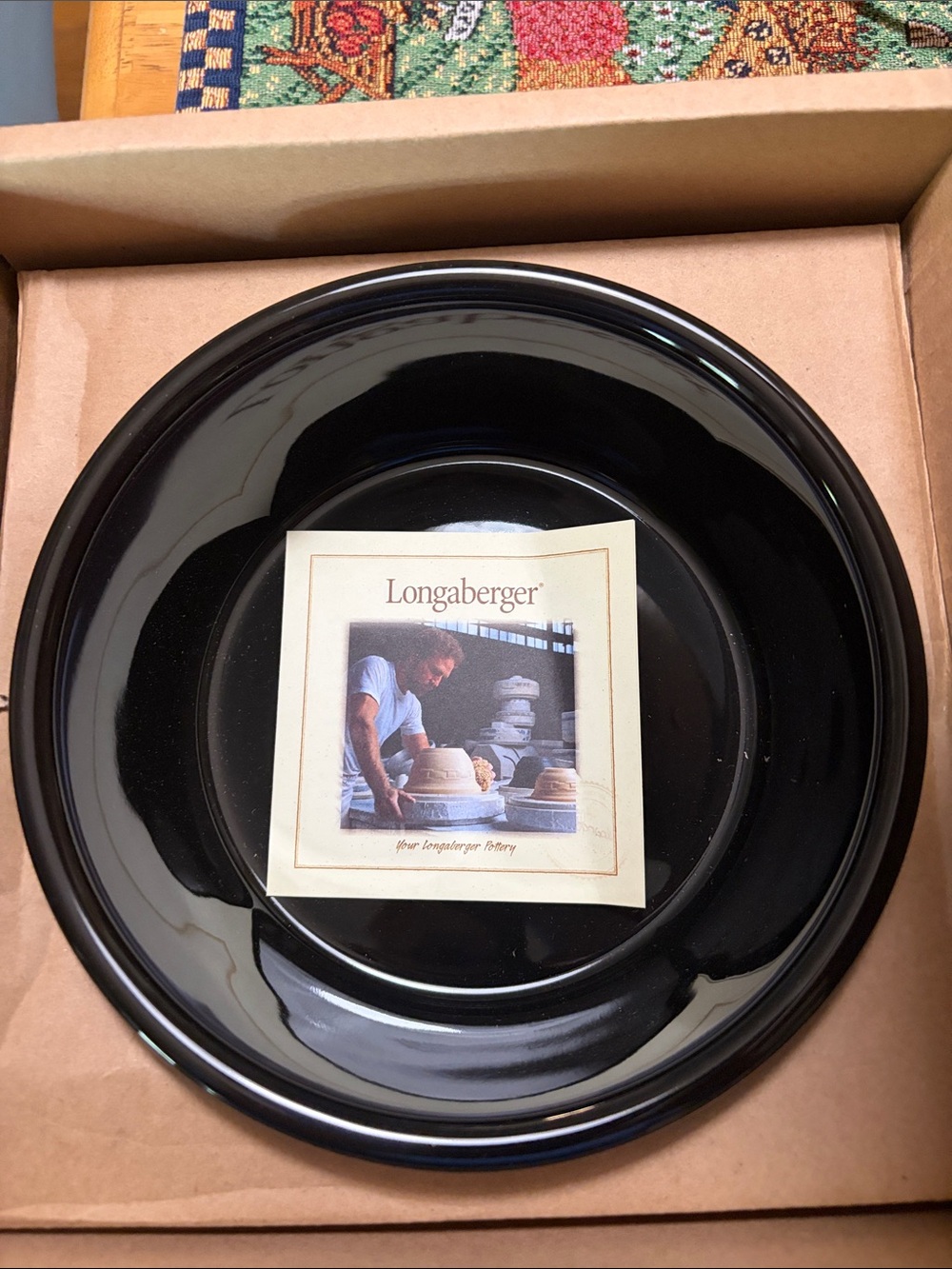 NIB Pet Bowl by LONGABERGER